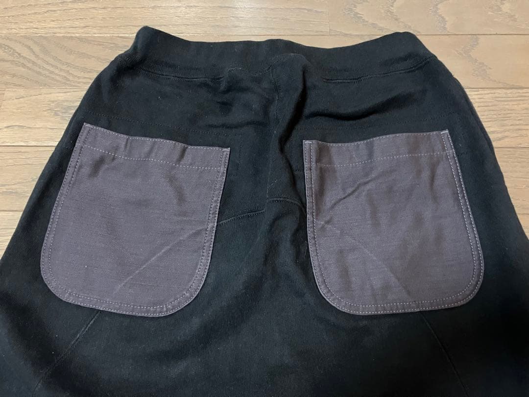 ケイクール様 専用XS】18AW ジュンヤマン サルエルスウェットパンツ 黒