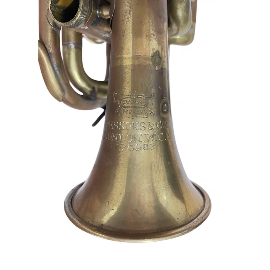 【希少品】BESSON LONDON W.C.2 ポケットトランペット　ミニ