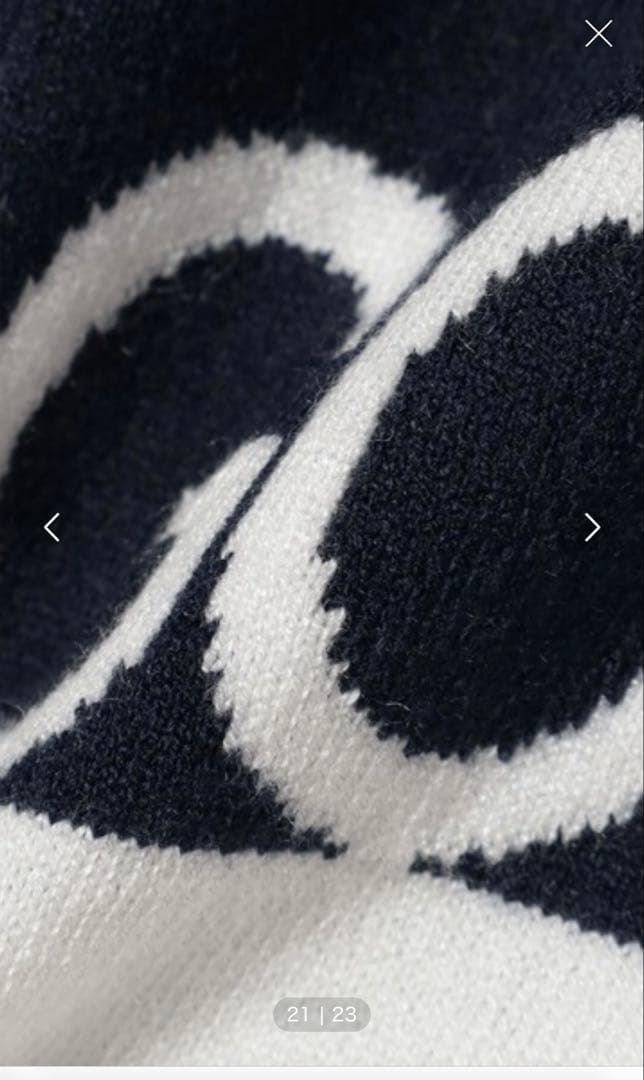 【一度のみ使用・極美品】BEAMS GOLF ニット　モックネック　Lサイズ