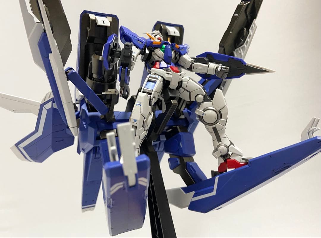 HG GNアームズ全塗装済 完成品 メタルビルドver. ガンダム00