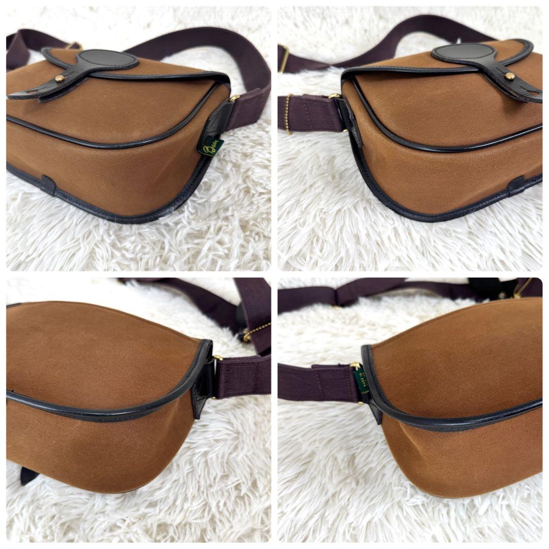 ブレディ コルネ ヘーゼルナッツ ショルダーバッグ ブラウン キャンバス