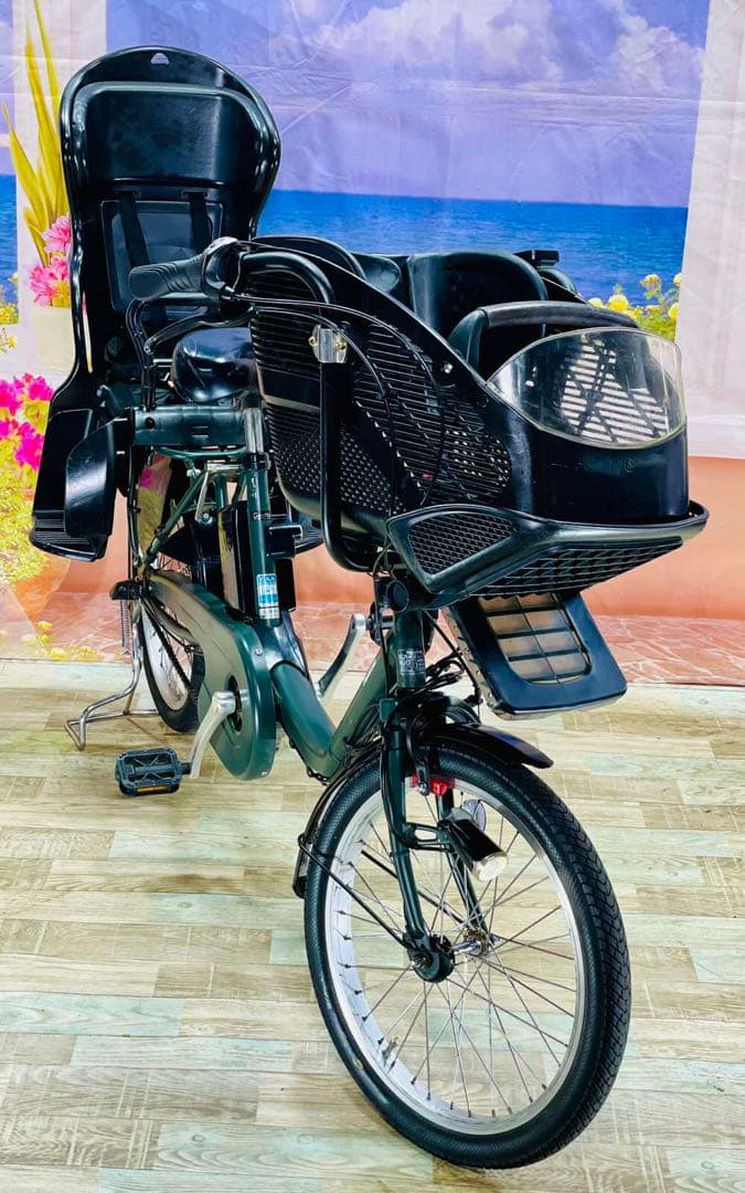 超特価！ギュット12AH⭐️パナソニック子供乗せ電動アシスト自転車Y2736