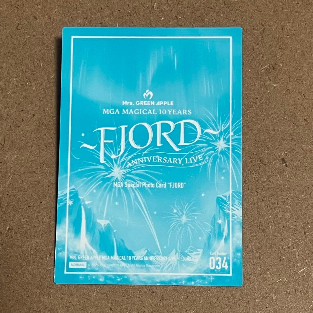 ミセス Mrs. GREEN APPLE フォトカード もとぱ034 - メルカリ