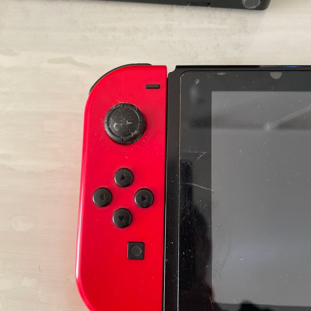 ま*り様 Nintendo Switch 本体 レッド ACアダプター付き