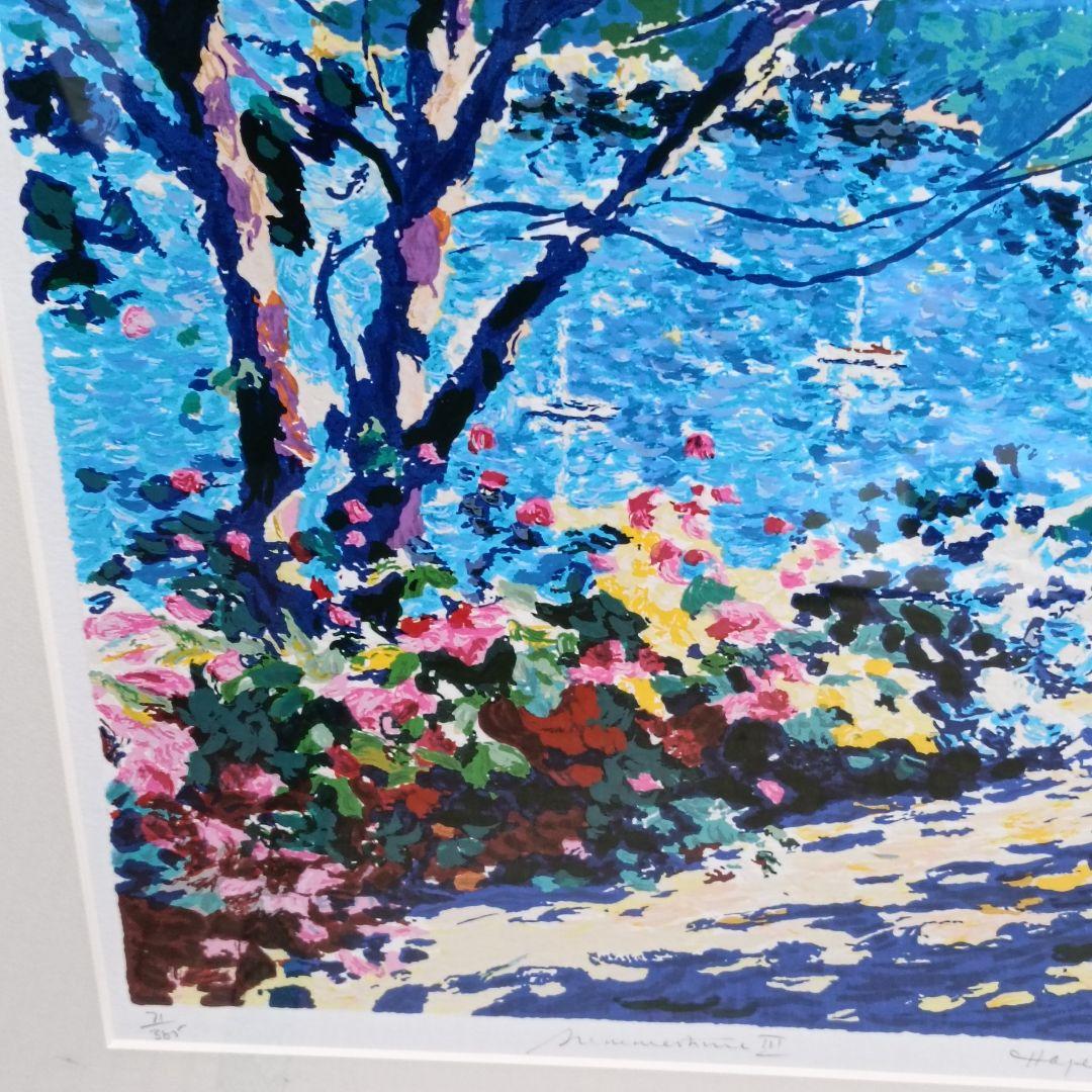 Hazel soan ヘイゼルソーンSummer Time Ⅲシルクスクリーン