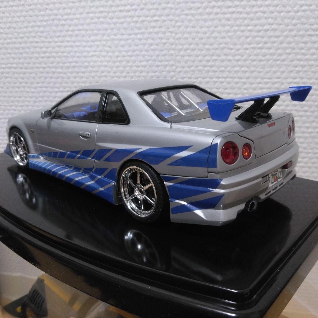 R34 スカイライン GT-R ワイルドスピード 1/24 アオシマ