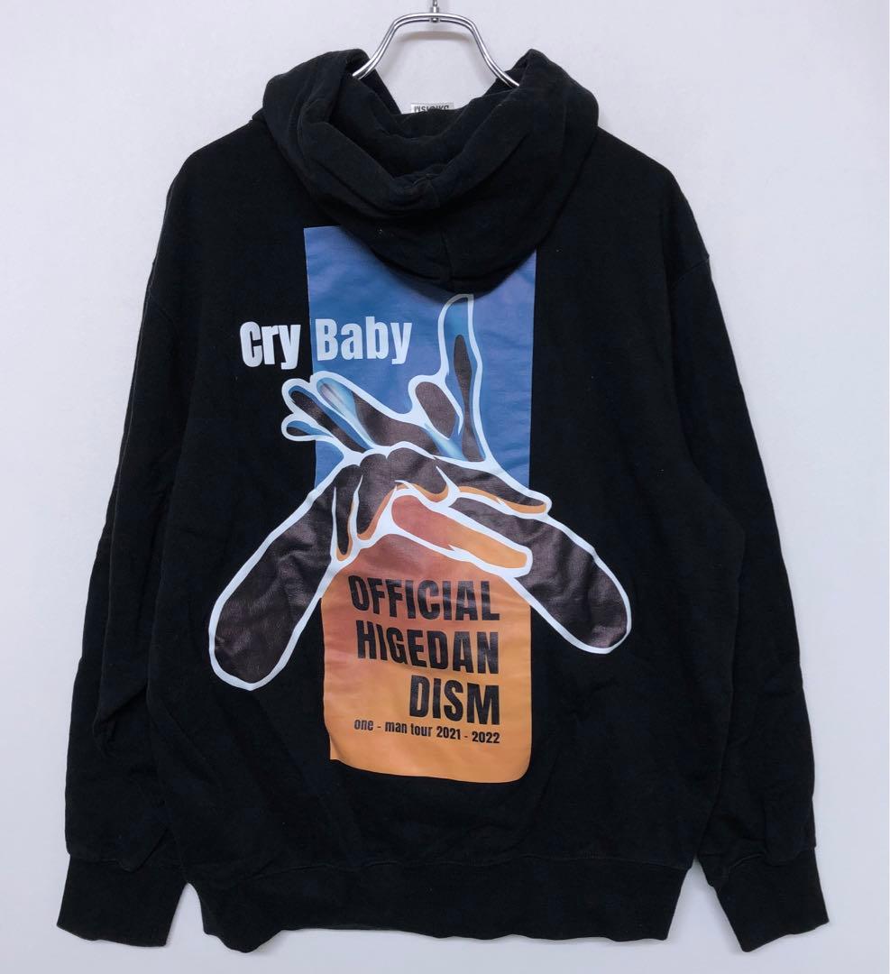 Official髭男dism ヒゲダン グッズ Cry Babyパーカー XL