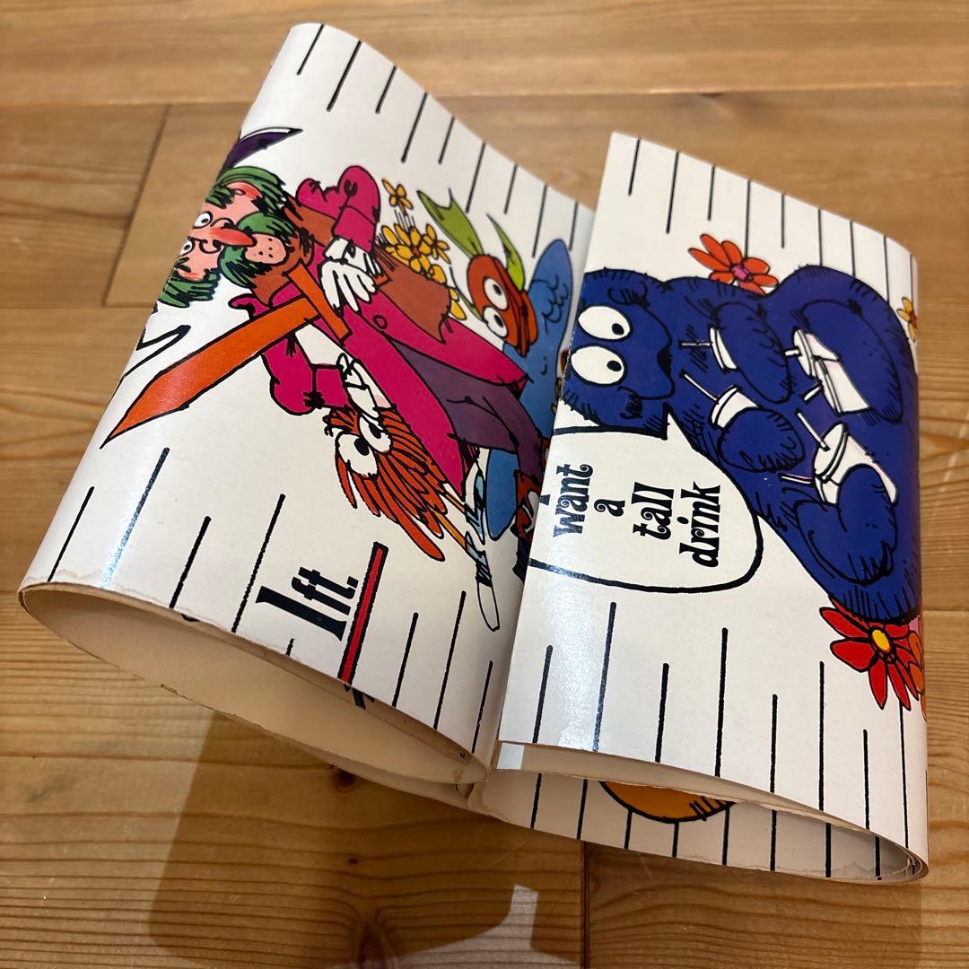 1971年 マクドナルドランド キャラクター 身長計 ポスター イービル