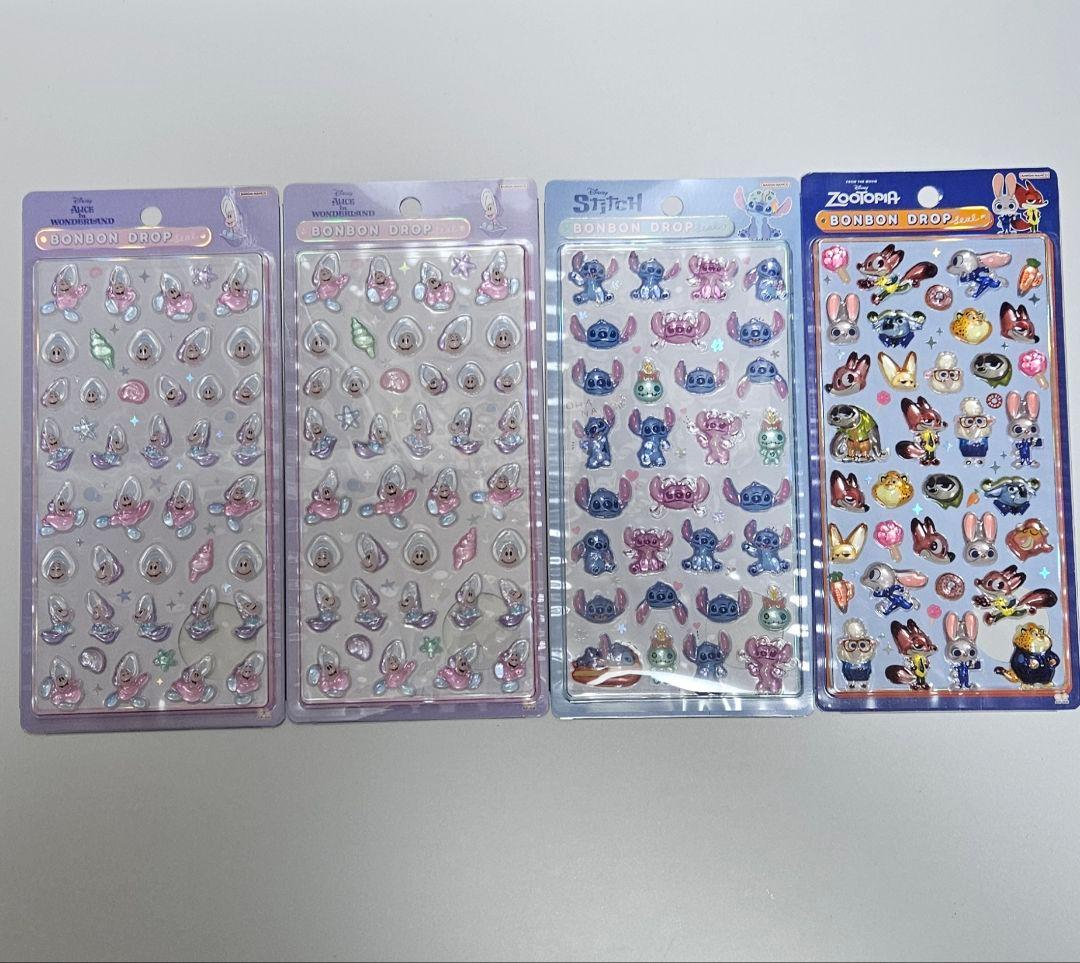正規品　ボンボンドロップシール　第1段　ディズニー