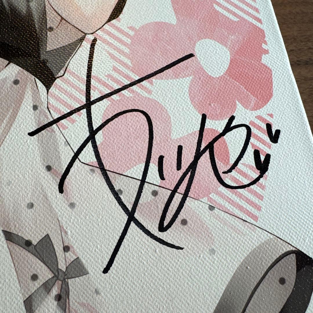 すいみゃ fanbox限定 サイン キャンバスアート