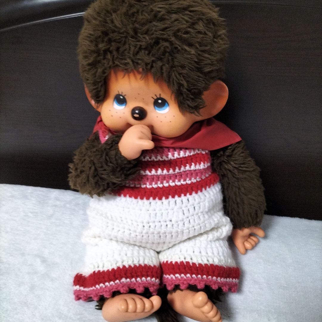 希少1974年ハンドメイド着ぐるみオーバールモンチッチぬいぐるみ