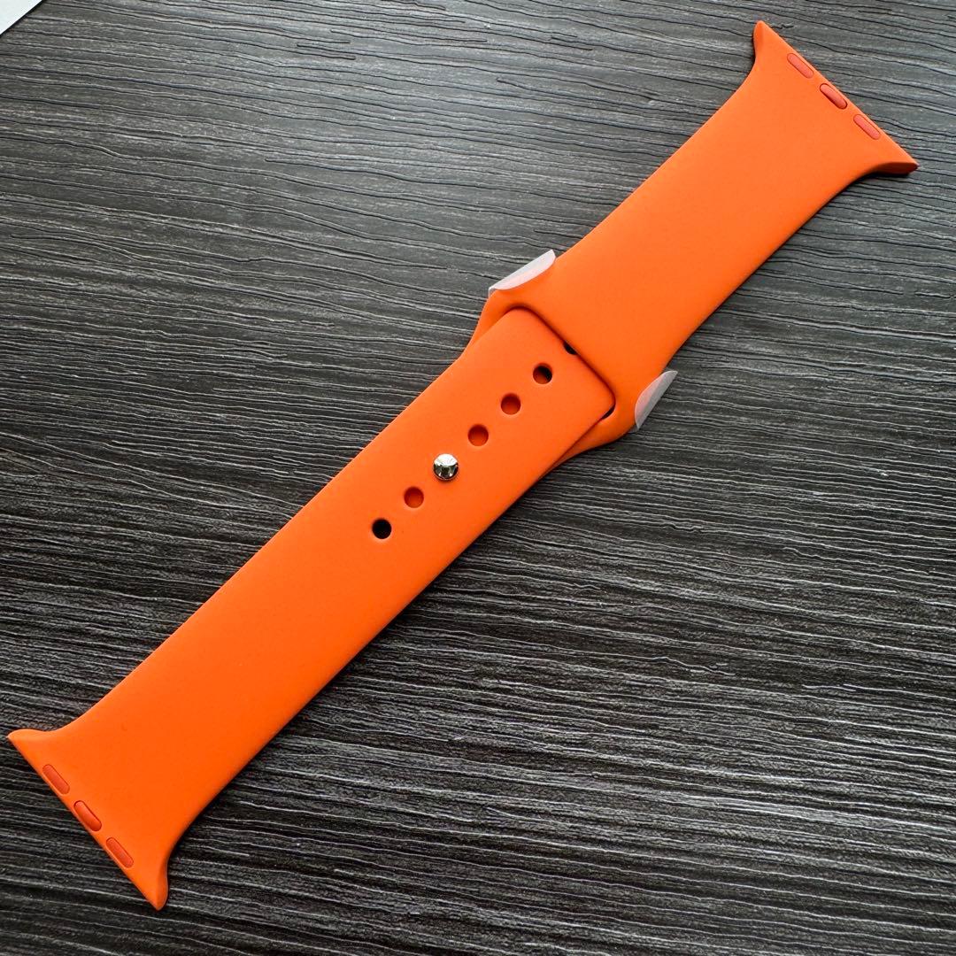 2573 未使用　Apple Watch エルメス　オレンジ　スポーツバンド