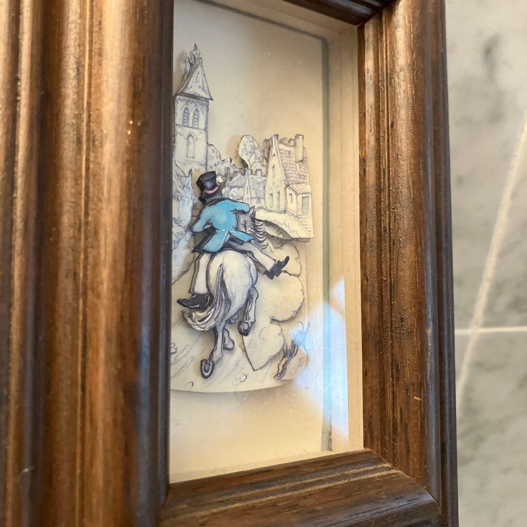 ヨーロッパの作家さんが作った精巧でロマンチックなペーパーアート2セット