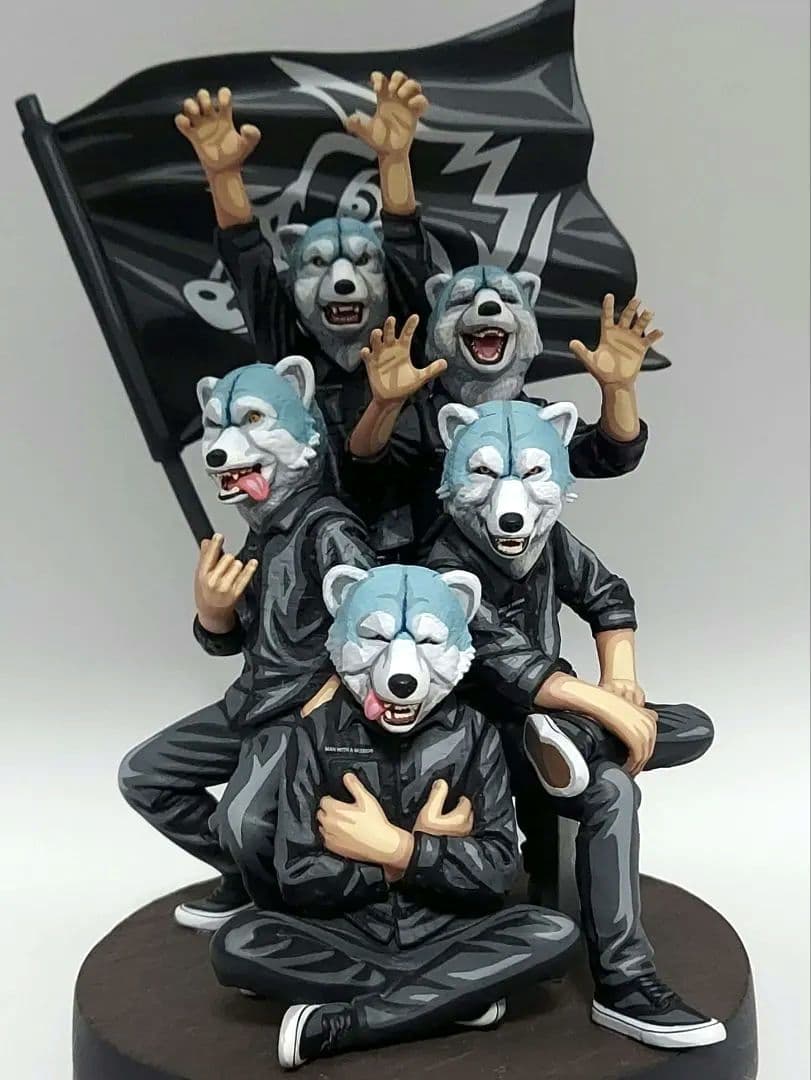 一番くじ マンウィズ A賞 フィギュア 二次元彩色 リペイント 箱付き