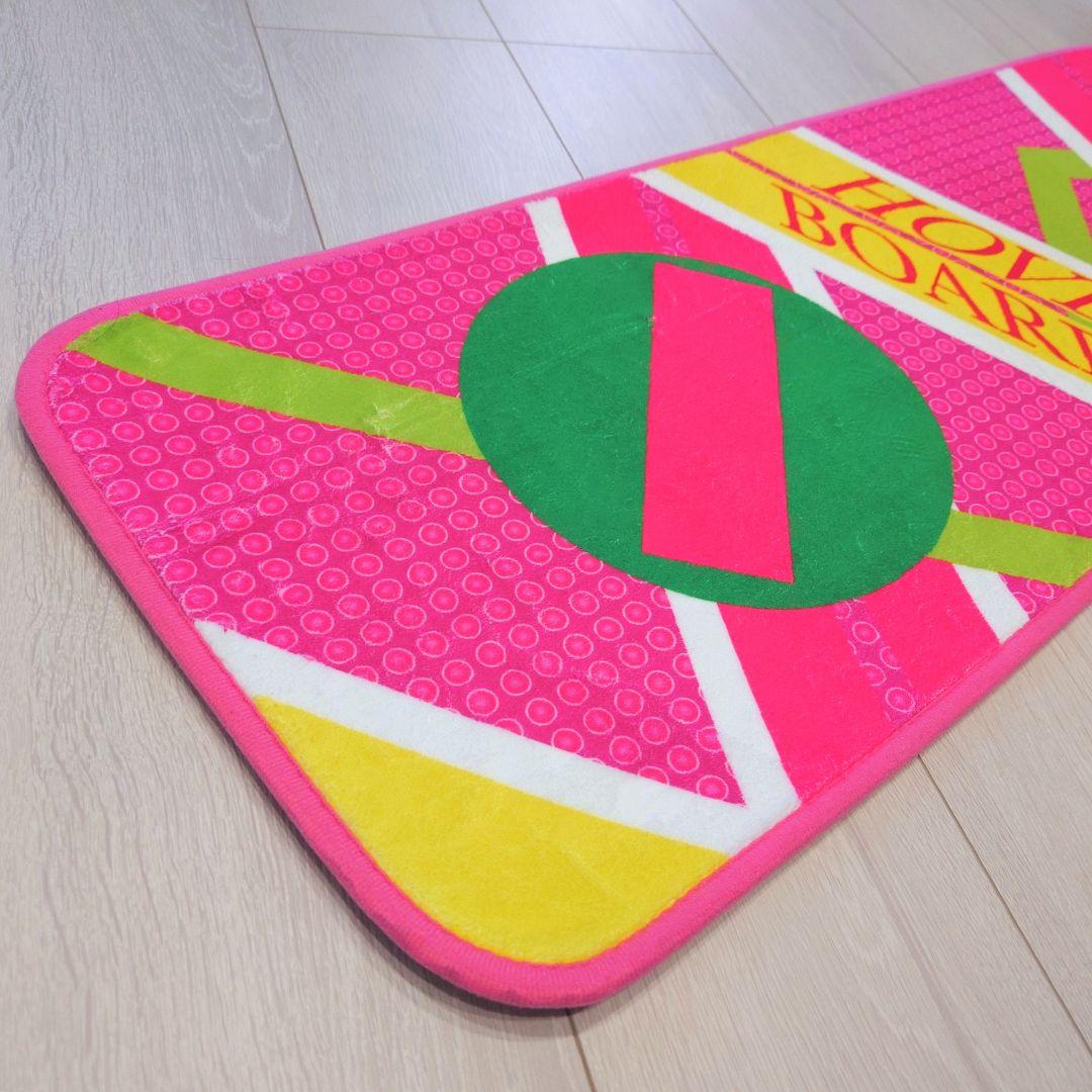 希少 ラスト バックトゥザフューチャー ホバーボード スケート ラグ マット