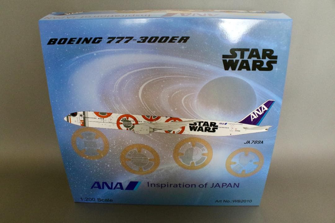 レア ANA B777-300ER JA789A BB-8 1/200