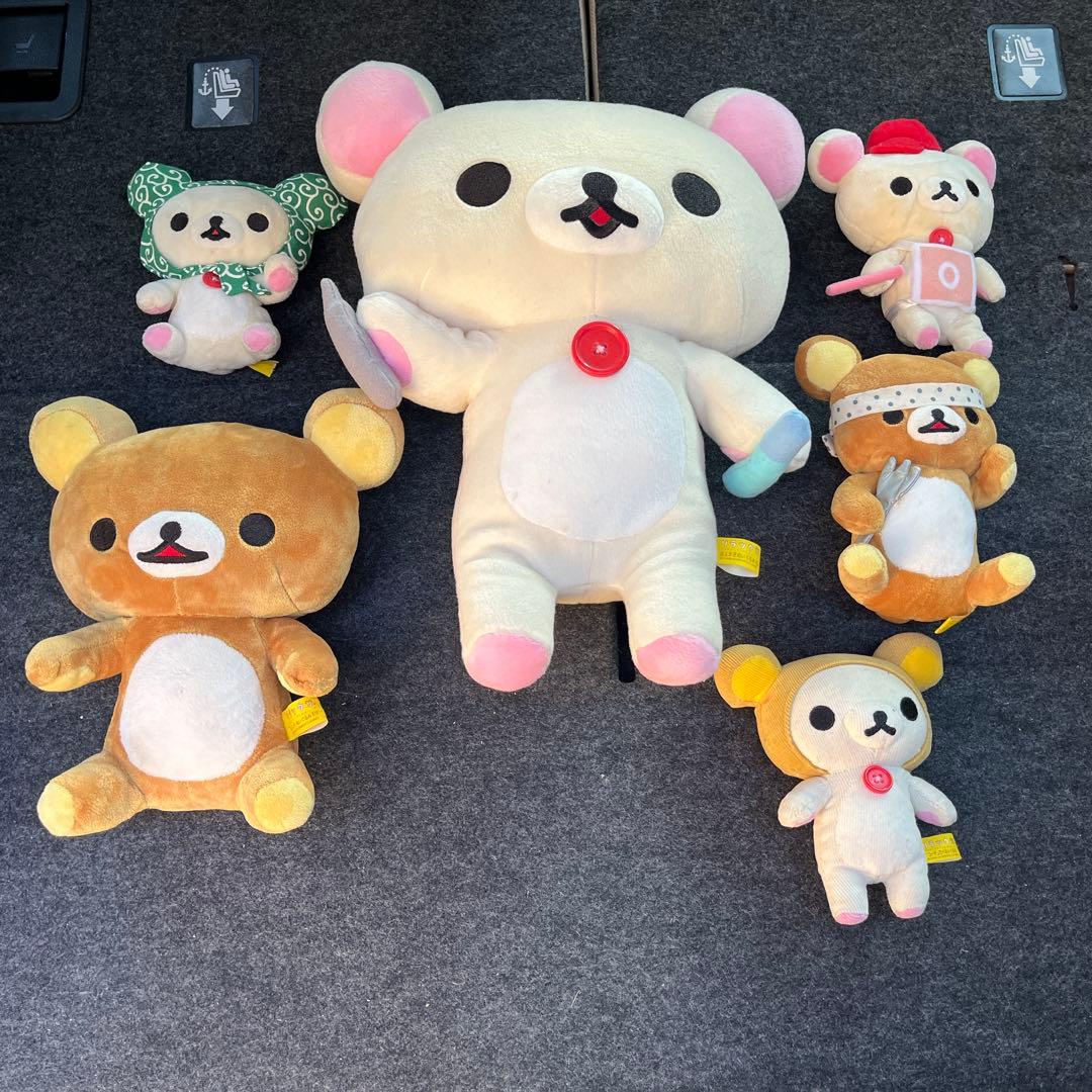 リラックマ ぬいぐるみ まとめ売り 6点セット - メルカリ