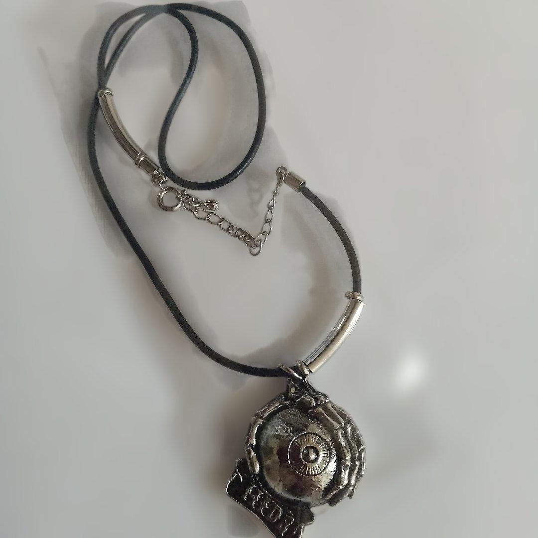 数量限定】1991年hideデザイン目玉チョ―カ―ネックレスロゴ入XJAPAN