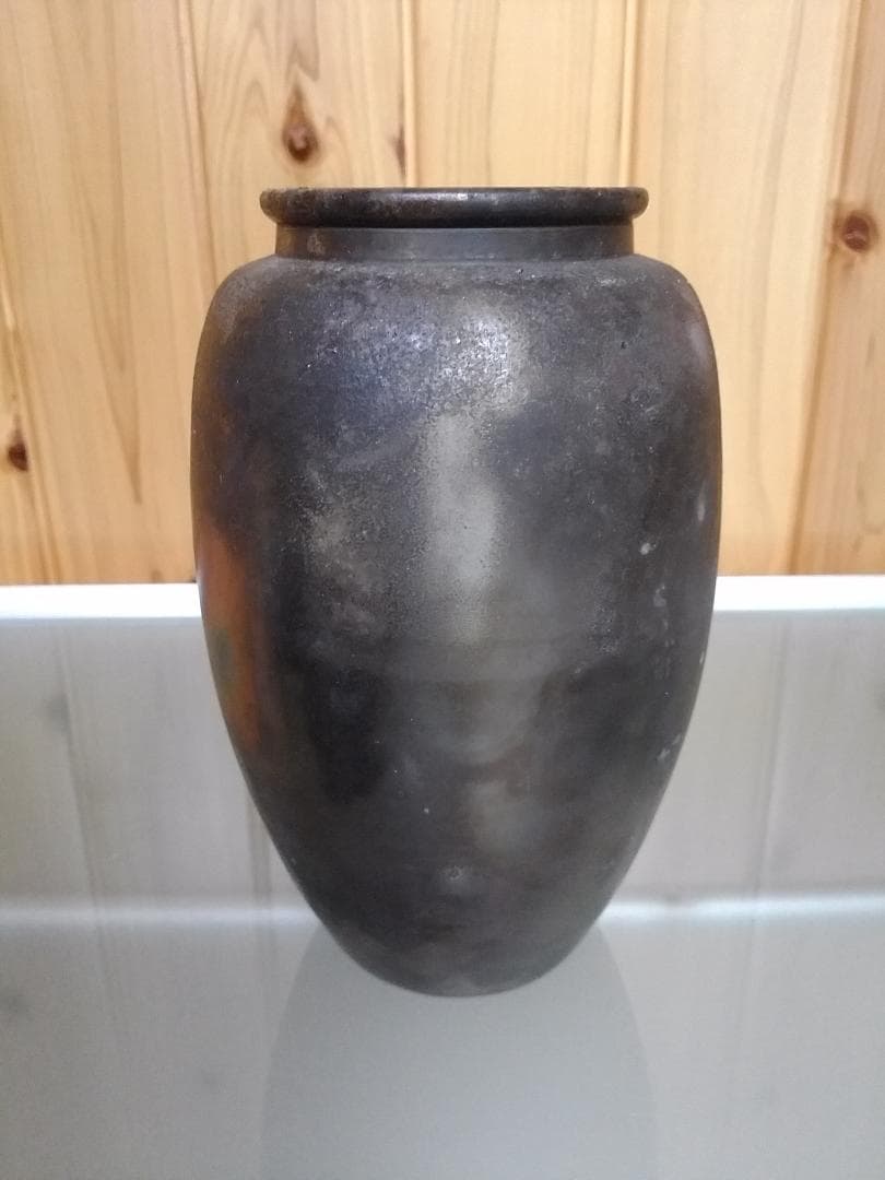 陶古　備前焼　小西陶古　壺　つぼ　花器　花入れ　フラワーベース