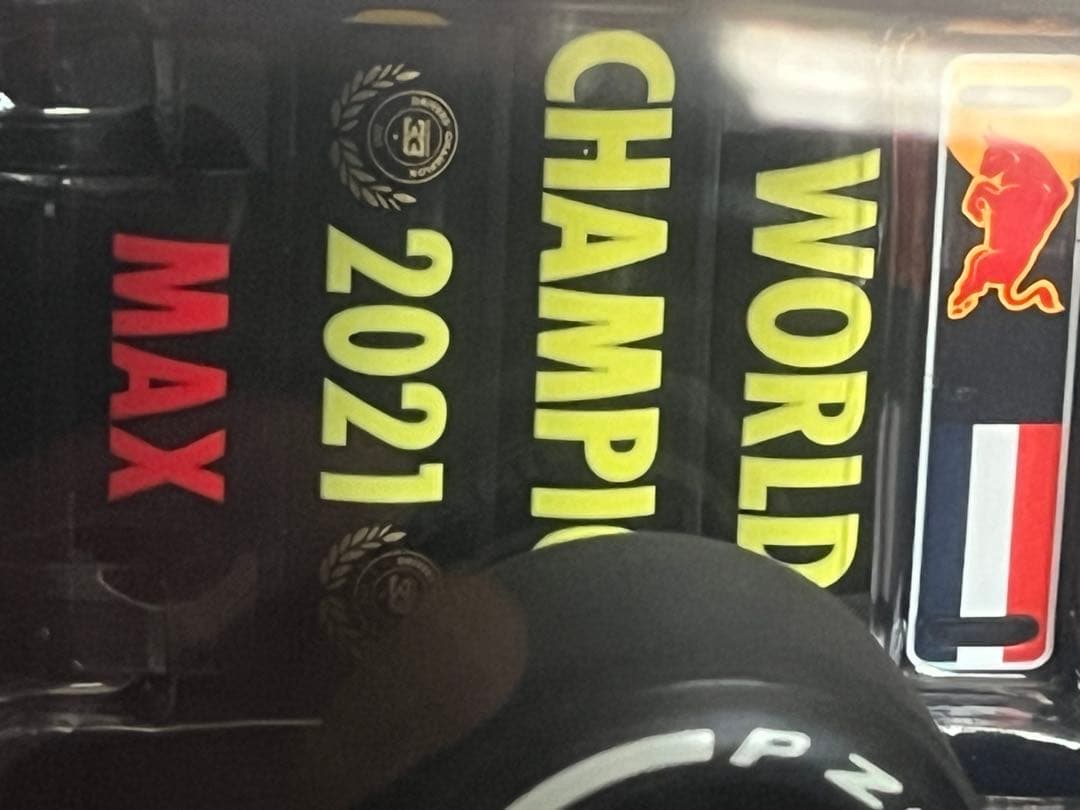 ミニチャンプス1/18レッドブルマックスフェルスタッペン2021年アブダビGP