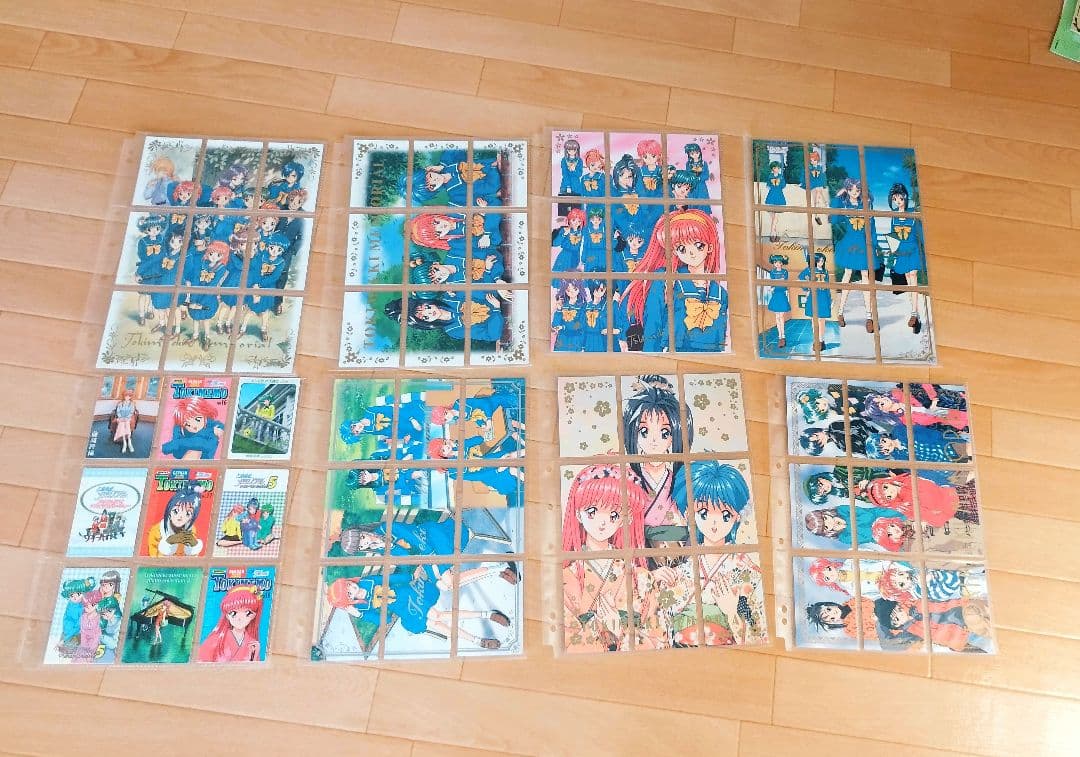 ときめきメモリアル バインダー3種類 トレカ324枚 大量セット