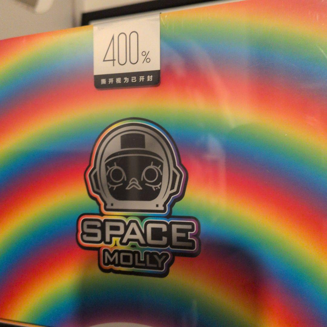 POPMART MEGASPACE MOLLY Rainbow 2.0 400％