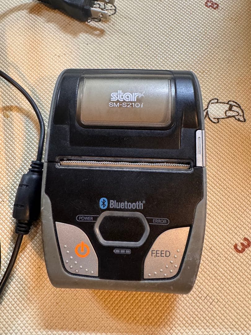 中古】スター精密StarSM-S210i Bluetoothサーマルプリンター - メルカリ