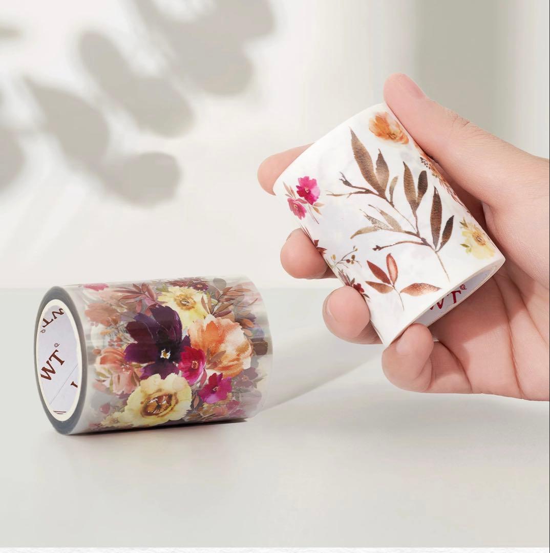 ⭐️SALE⭐️WT《野薔薇》 PETテープ　海外マスキングテープ