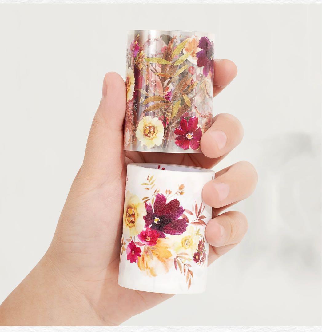 ⭐️SALE⭐️WT《野薔薇》 PETテープ　海外マスキングテープ