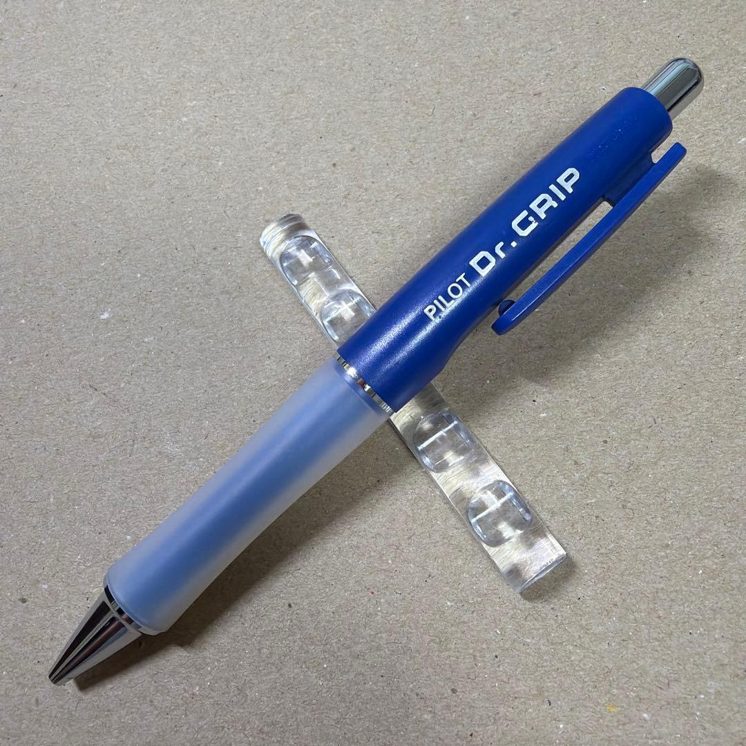 新品 廃盤 パイロット Dr.Grip ドクターグリップ ボールペン 旧型 青