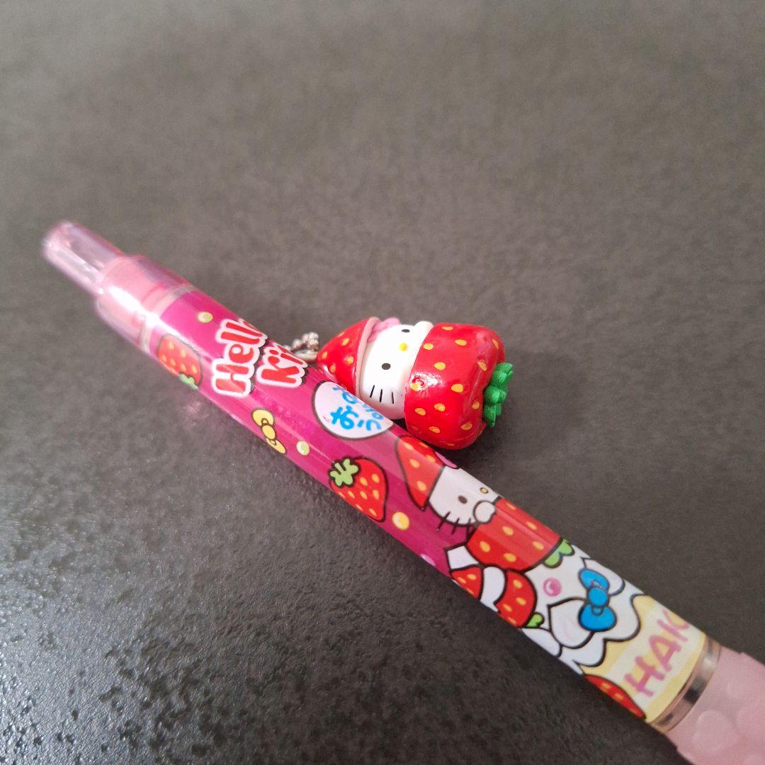 激レア キティ 福岡限定 博多 あまおう いちご ボールペン ご当地キティ 苺