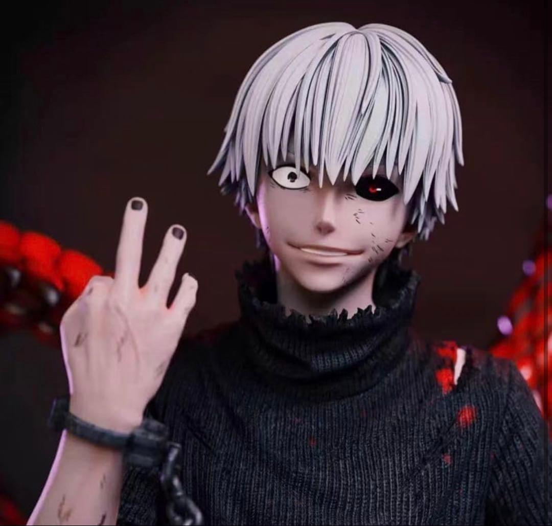 東京喰種 金木研 フィギュア「差し替え頭部付」 - メルカリ