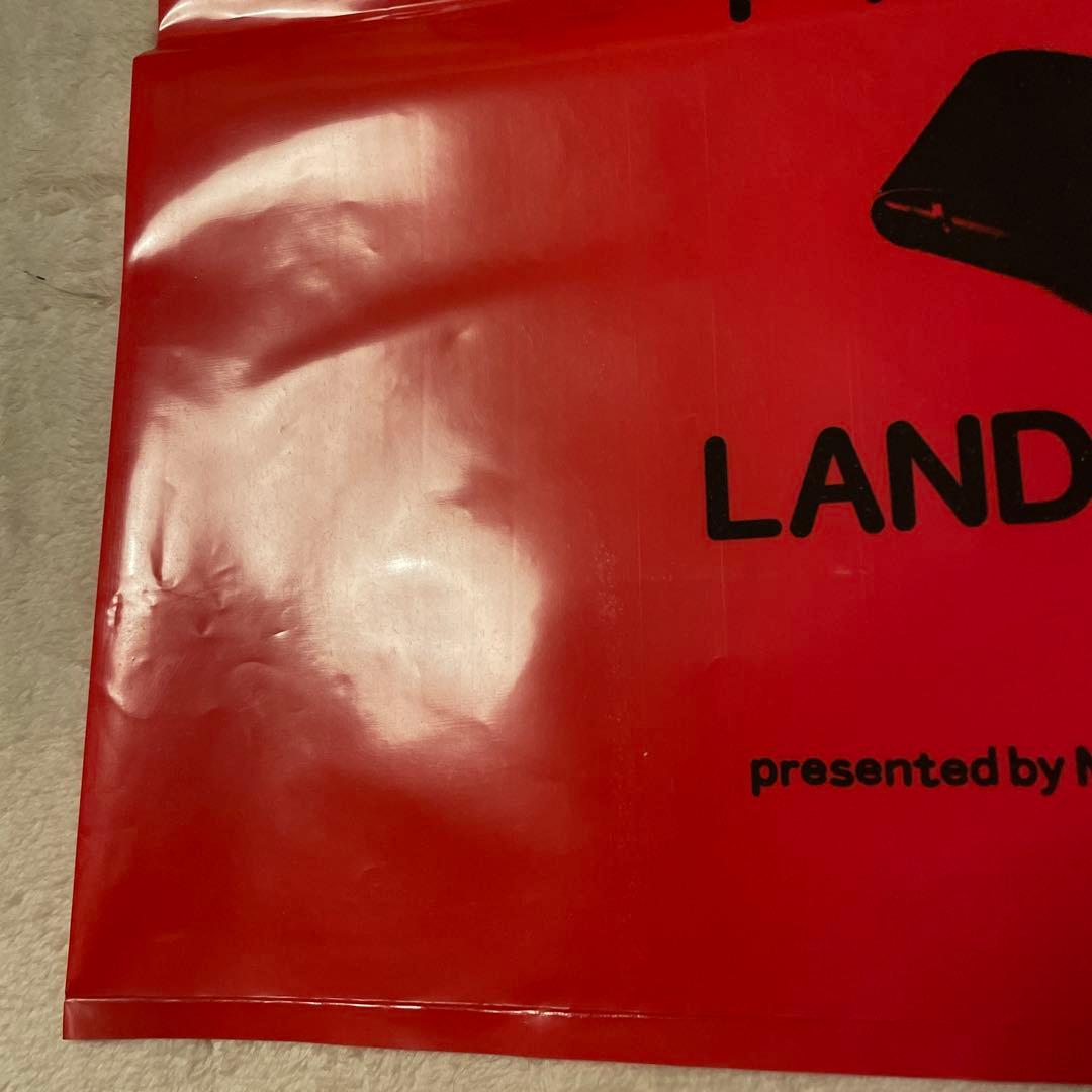 値下げ　レア　P-MODEL ノベルティー　ビニール　袋　赤