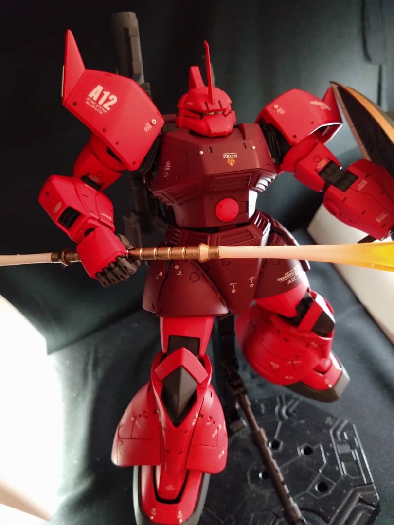 MG 1/100 MS-14B シャア専用 ゲルググ 改修塗装済完成品 MG 1/100 MS