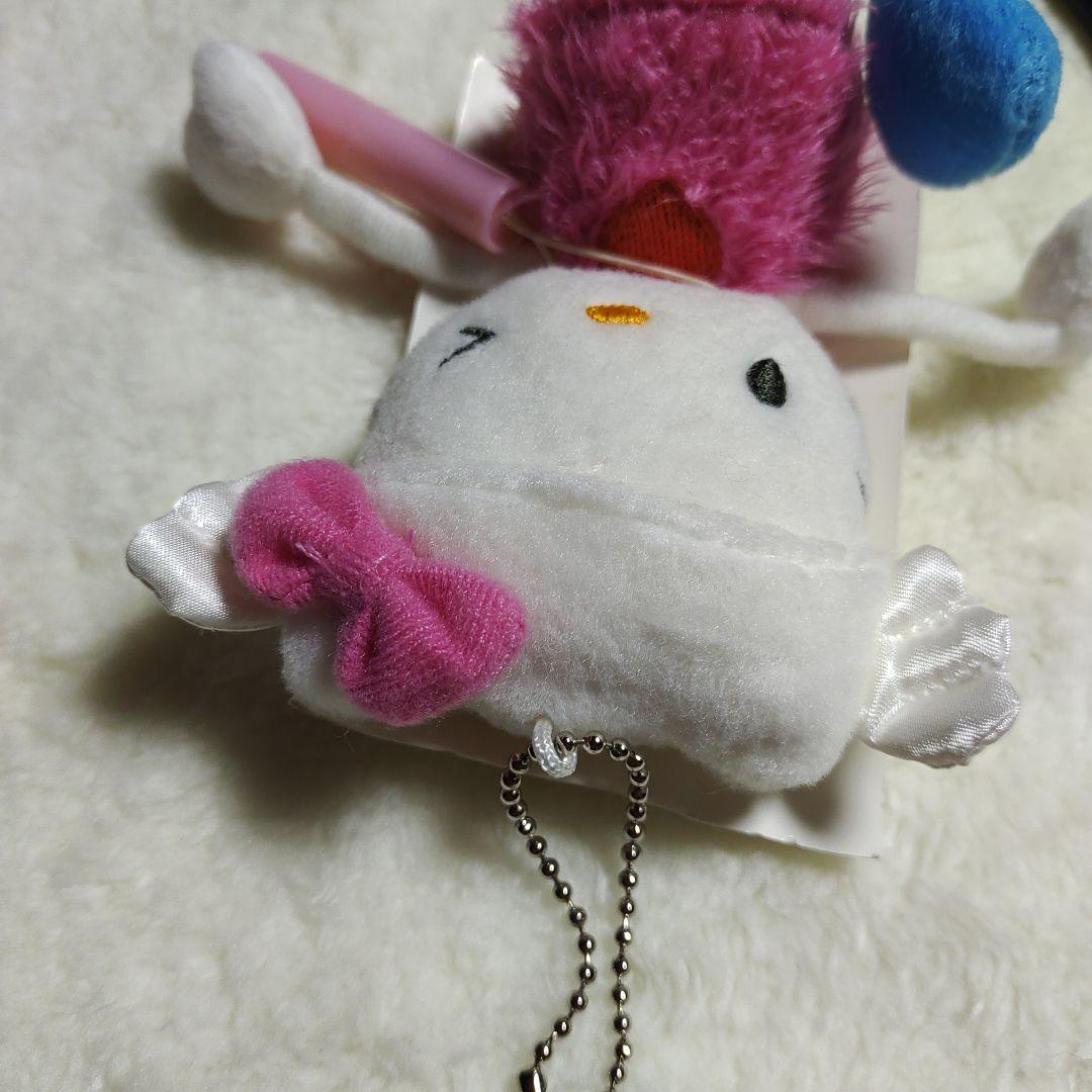 2002年　ハローキティ　足長キティ　エンジェル　ぬいぐるみキーホルダー　2個