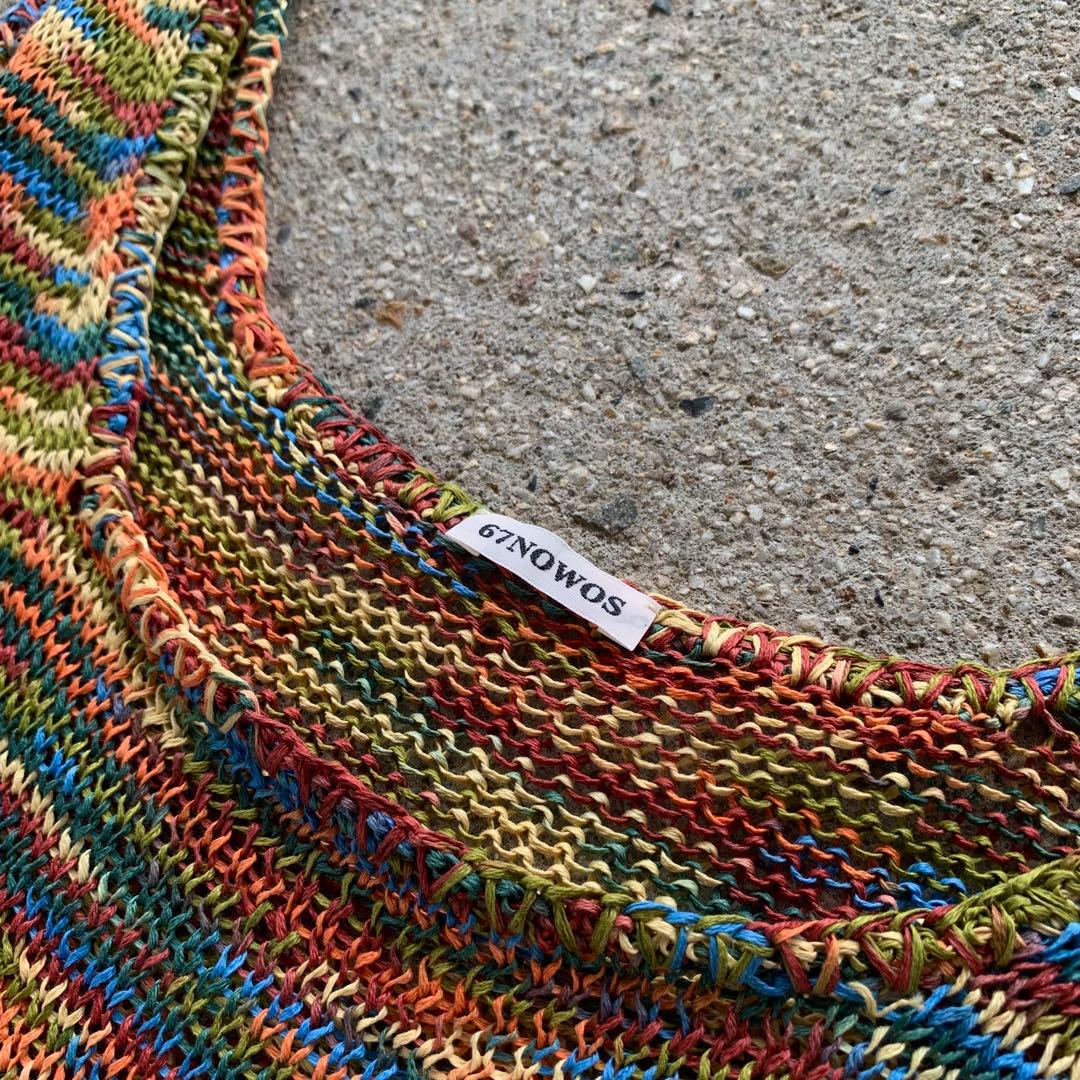 67NOWOS ノーウォス メッシュニットタンク ファビアンルー 定価3.8万