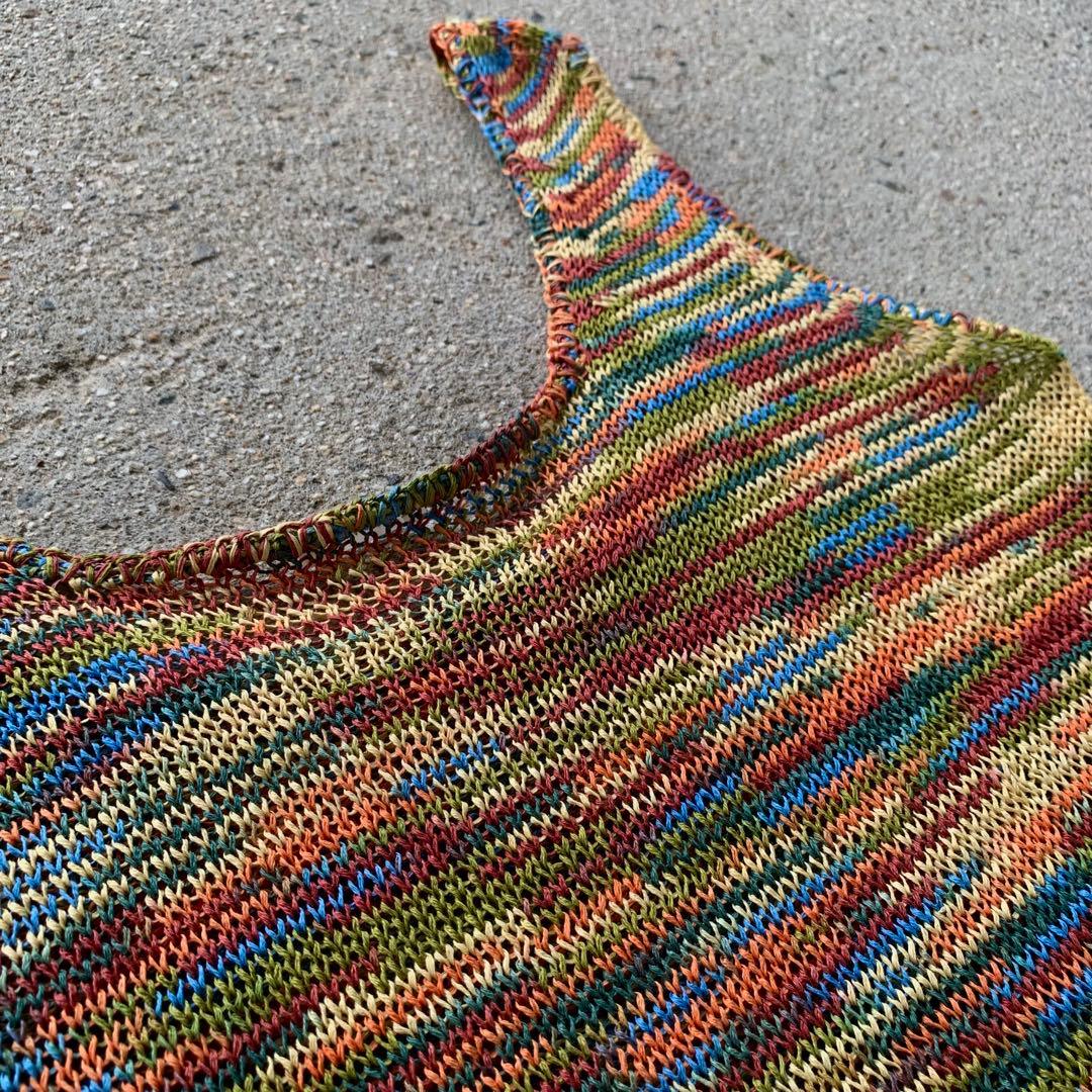 67NOWOS ノーウォス メッシュニットタンク ファビアンルー 定価3.8万