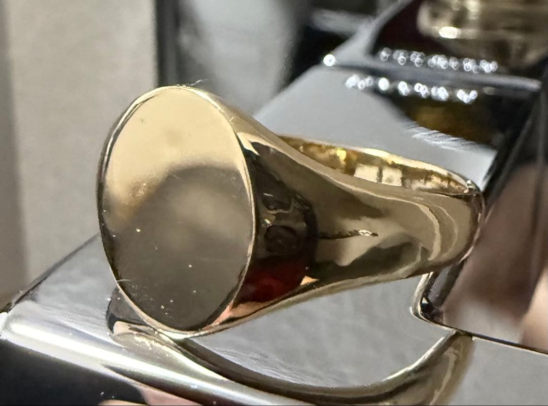 TIKASHI K10 シグネットリング 11号