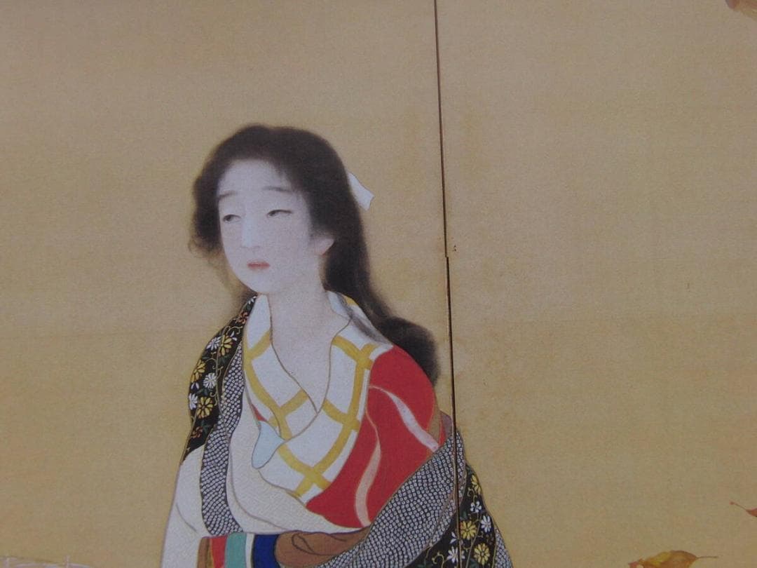 池田輝方、「お夏狂乱」、希少画集・額装画、日本製・新品額縁にて額装致します