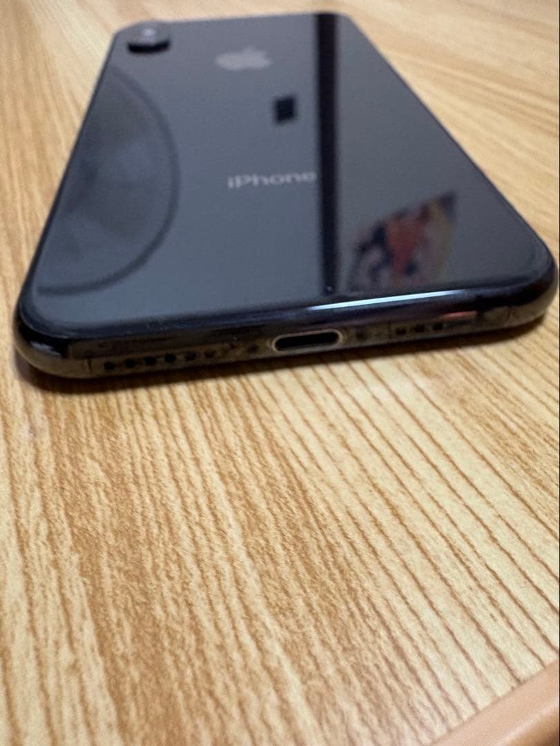 iPhone XS ブラック256GB ソフトバンク SIMフリー 充電器付き