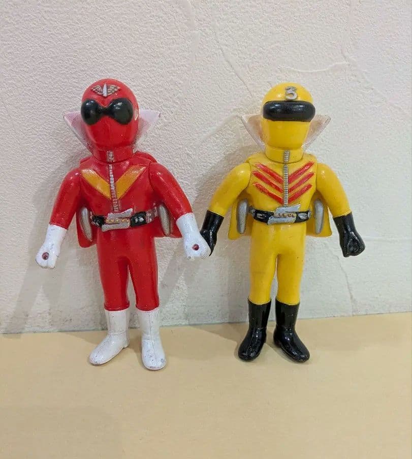 年代物】ゴレンジャー 3体まとめて