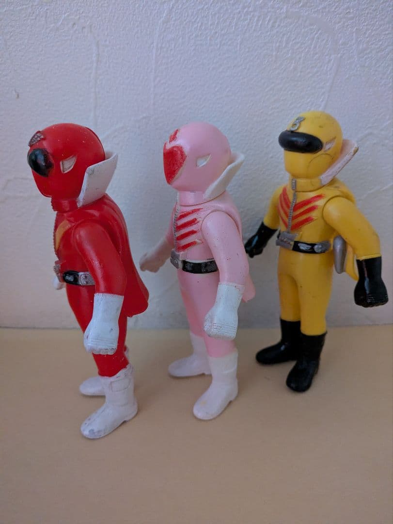 年代物】ゴレンジャー 3体まとめて