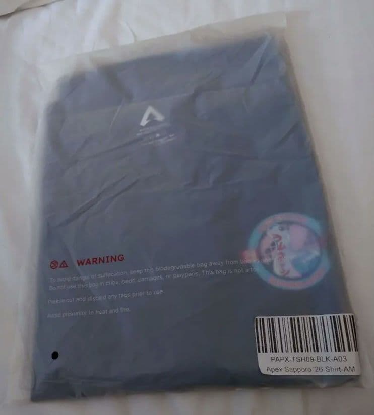 apex ALGS 限定　Tシャツ　Mサイズ　未開封