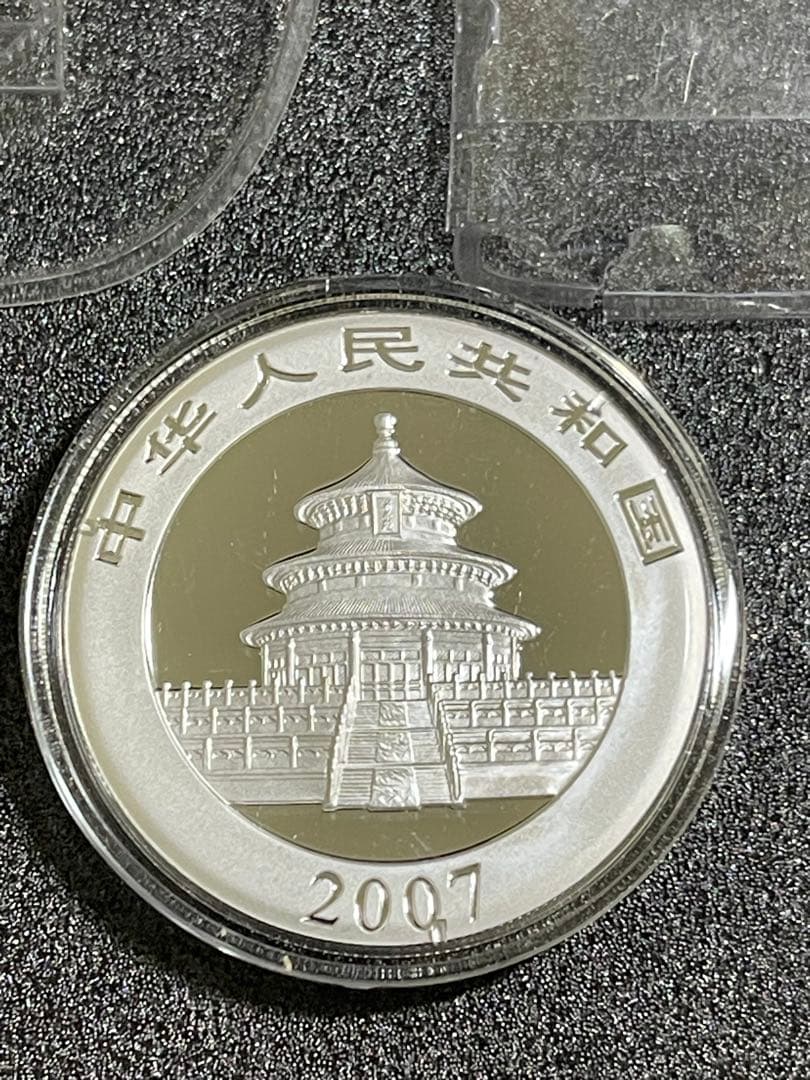 や*す様 銀貨 2007 中国 パンダコイン 10 元 1 オンス Ag.999