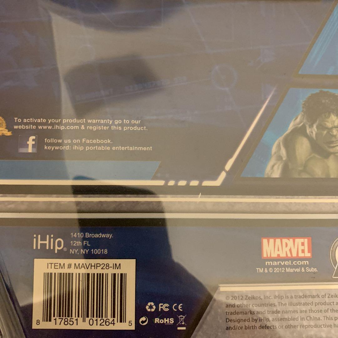 アイアンマンヘッドホン　marvel ironman headphone