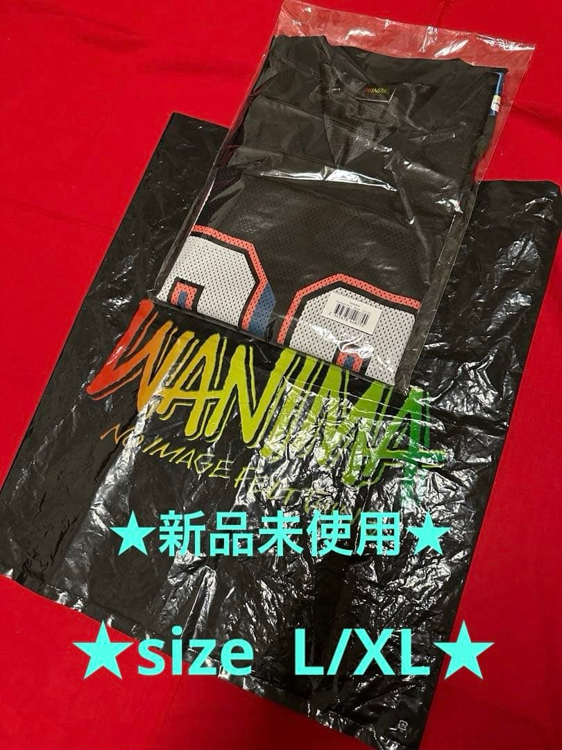 ☆WANIMA football shirt ☆ Black L/XL