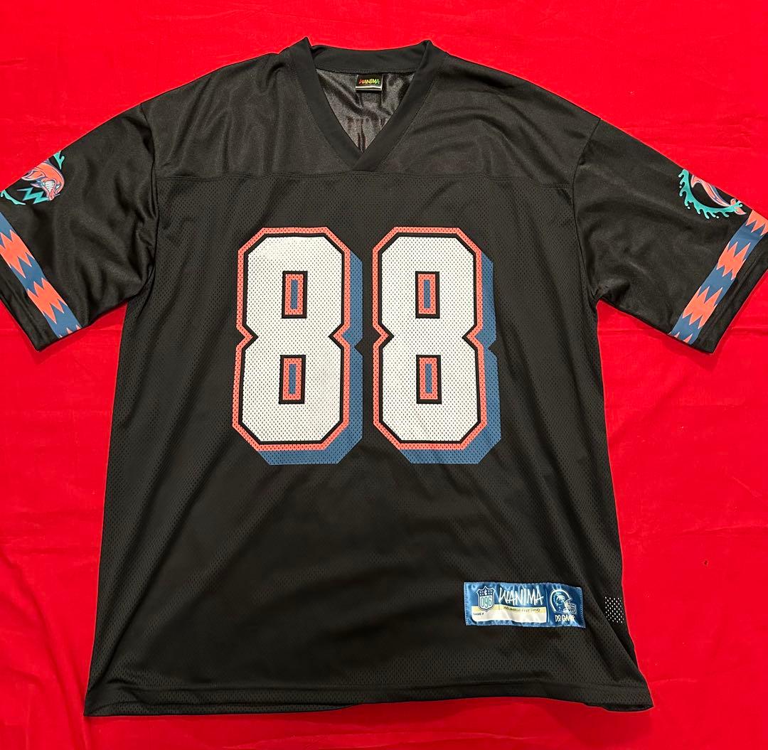 ☆WANIMA football shirt ☆ Black L/XL