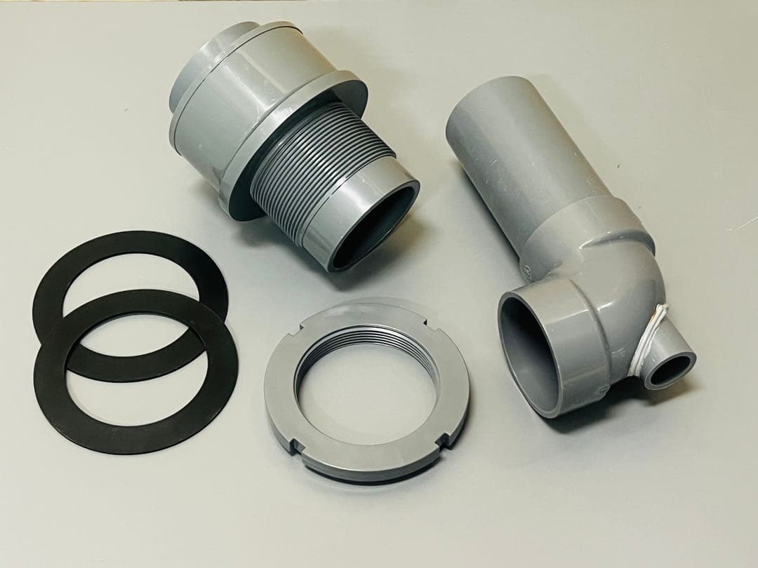 オーバーフロー水槽H450用 三重管セット 40A バルソケ仕様 - メルカリ