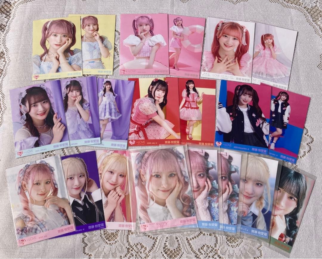 齋藤樹愛羅 生写真 まとめ売り セミコン コンプ イコラブ ＝LOVE