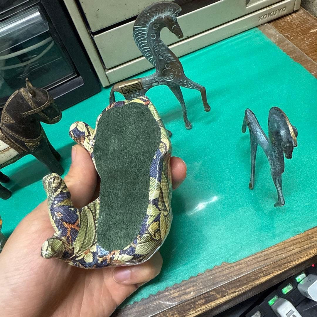 馬のオブジェ ヴィンテージ インテリア 木製 炻器 銅製 まとめ売り
